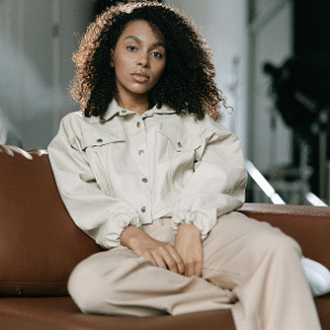 Jaqueta Branca Marca